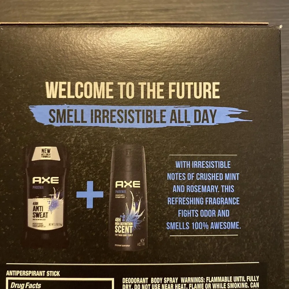 Axe Phoenix Deodorant Body Spray Antiperspirant Box New